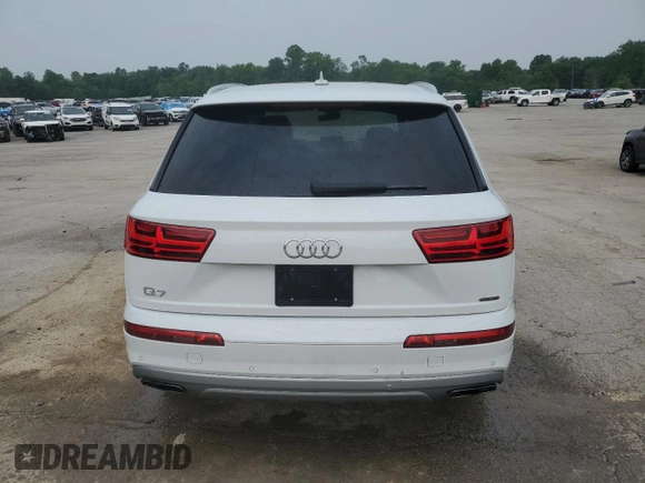 2019 Audi Q7 Premium Plus with VIN WA1LHAF77KD031395, listed as a Copart auction lot 60893815 with 47,008 mi miles and Salvage title. Bid and sale history available at DreamBid. Image 6.