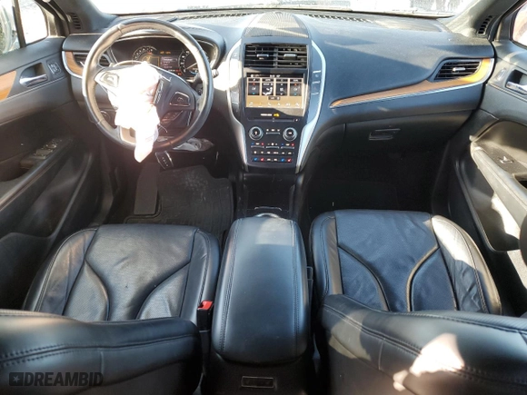 2019 Lincoln MKC Reserve with VIN 5LMCJ3D94KUL09107, listed as a Copart auction lot 87059744 with 27,502 mi miles and Salvage Title. Bid and sale history available at carsss.com. Image 8.