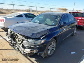 2019 Honda Accord Sedan LX 1.5T with VIN 1HGCV1F17KA027425, listed as a IAAI auction lot 41553943 with 1 mi miles. Bid and sale history available at carsss.com. Image 2.