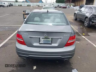 2014 Mercedes-Benz C with VIN WDDGF8AB5ER318166, listed as a IAAI auction lot 41911146 with 115,691 mi miles. Bid and sale history available at carsss.com. Image 16.