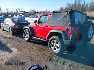 2013 Jeep Wrangler Sport with VIN 1C4AJWAG5DL574727, listed as a IAAI auction lot 41806091 with 84,092 mi miles and . Bid and sale history available at carsss.com. Image 3.