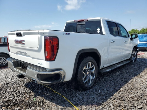 2024 GMC Sierra 1500 SLT with VIN 3GTUUDED3RG344150, listed as a Copart auction lot 56989275 with 15,315 mi miles and Salvage title. Bid and sale history available at DreamBid. Image 3.