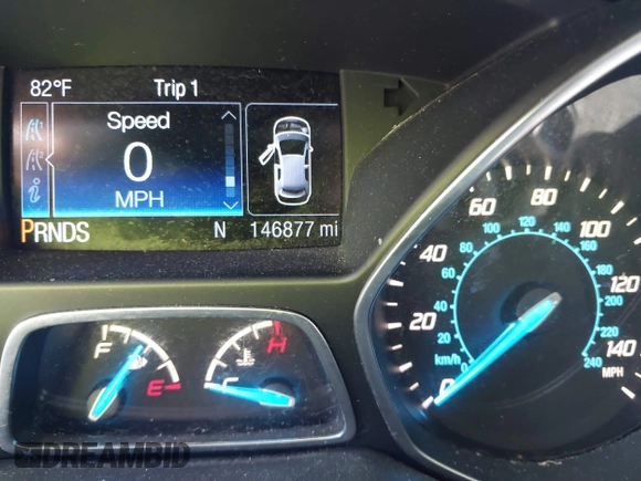 2016 Ford Escape Titanium with VIN 1FMCU0JX2GUC39416, listed as a IAAI auction lot 41793375 with 146,877 mi miles. Bid and sale history available at carsss.com. Image 15.