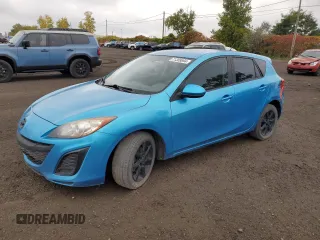 2011 Mazda 3 GX with VIN JM1BL1KF1B1458831, listed as a Copart auction lot 71309894 with 270,548 mi miles and Salvage Title. Bid and sale history available at carsss.com. Image 1.