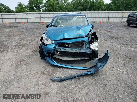 2020 Mitsubishi Mirage ES with VIN ML32F3FJ4LHF13028, listed as a Copart auction lot 58168265 with 135,950 mi miles and Salvage title. Bid and sale history available at DreamBid. Image 14.