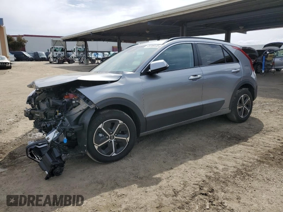 2023 Kia Niro EX with VIN KNDCR3LE3P5053638, listed as a Copart auction lot 49709135 with 18,645 mi miles and Salvage Title. Bid and sale history available at carsss.com. Image 1.