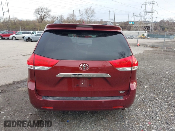 2013 Toyota Sienna XLE with VIN 5TDDK3DC1DS068215, listed as a IAAI auction lot 41610737 with 168,186 mi miles and . Bid and sale history available at DreamBid. Image 16.