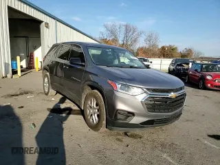 2018 Chevrolet Traverse LS with VIN 1GNEVFKW7JJ246977, listed as a Copart auction lot 78217714 with 82,136 mi miles and Salvage Title. Bid and sale history available at carsss.com. Image 15.