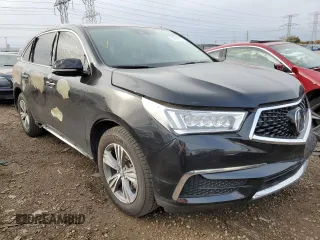 2019 Acura MDX with VIN 5J8YD4H36KL035027, listed as a Copart auction lot 62896552 with 51,875 mi miles. Bid and sale history available at carsss.com. Image 1.