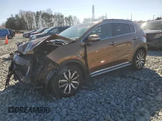2019 Kia Sportage EX with VIN KNDPNCAC7K7600146, listed as a Copart auction lot 45928965 with 64,841 mi miles and Salvage Title. Bid and sale history available at carsss.com. Image 1.