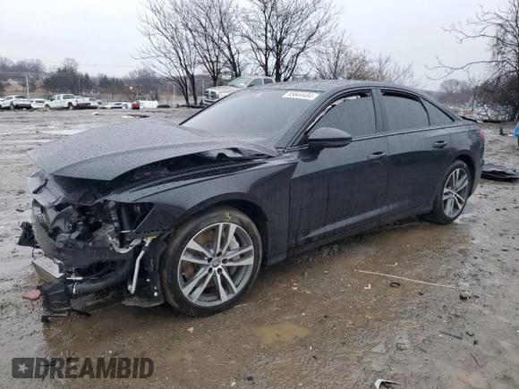 2019 Audi A6 Premium with VIN WAUK2AF22KN110469, listed as a Copart auction lot 85644484 with 0 mi miles and Salvage Title. Bid and sale history available at carsss.com. Image 1.