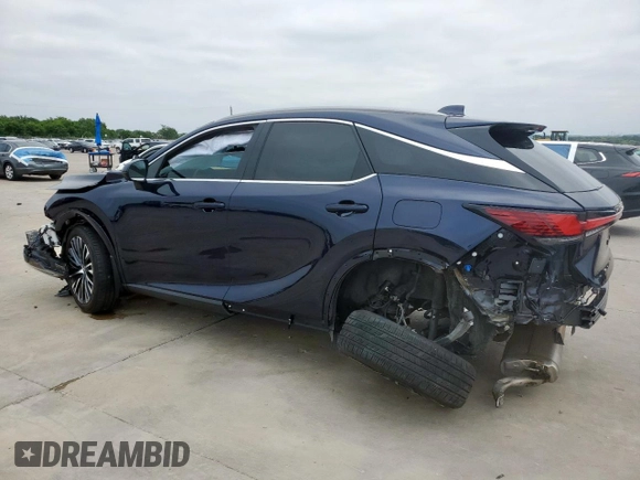 2024 Lexus RX 350 z VIN 2T2BAMBA2RC034927, wystawiony jako Copart lot #59352155 z przebiegiem 27 094 mil mil oraz Szkoda całkowita • Salvage title. Historia ofert i sprzedaży dostępna na DreamBid. Obrazek 2.