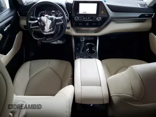 2023 Toyota Highlander L with VIN 5TDKDRAH8PS023507, listed as a Copart auction lot 58684065 with 50,294 mi miles and Salvage title. Bid and sale history available at DreamBid. Image 8.