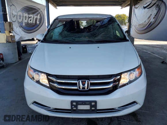 2016 Honda Odyssey EX z VIN 5FNRL5H46GB026519, wystawiony jako Copart lot #57455745 z przebiegiem 109 164 mil mil oraz Szkoda całkowita • Salvage title. Historia ofert i sprzedaży dostępna na DreamBid. Obrazek 5.