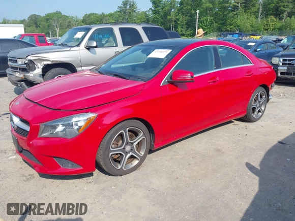 2014 Mercedes-Benz CLA 250 with VIN WDDSJ4GB4EN130447, listed as a IAAI auction lot 42436275 with 96,477 mi miles and . Bid and sale history available at DreamBid. Image 21.