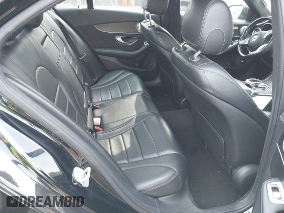 2015 Mercedes-Benz C-Class C 400 with VIN 55SWF6GB6FU010138, listed as a IAAI auction lot 41698016 with 150,824 mi miles. Bid and sale history available at carsss.com. Image 8.