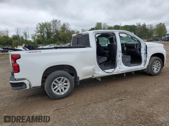 2021 Chevrolet Silverado 1500 RST with VIN 3GCUYEEL7MG466214, listed as a Copart auction lot 72216814 with 68,831 mi miles and Salvage Title. Bid and sale history available at carsss.com. Image 3.