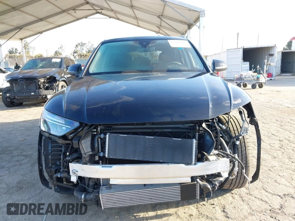 2024 Audi Q5 S line Premium with VIN WA1G2AFY6R2104354, listed as a IAAI auction lot 42248000 with 6,157 mi miles and . Bid and sale history available at DreamBid. Image 13.