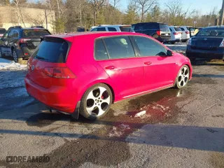 2016 Volkswagen Golf GTI S with VIN 3VW5T7AU9GM013535, listed as a IAAI auction lot 41331181 with 138,236 mi miles. Bid and sale history available at carsss.com. Image 4.
