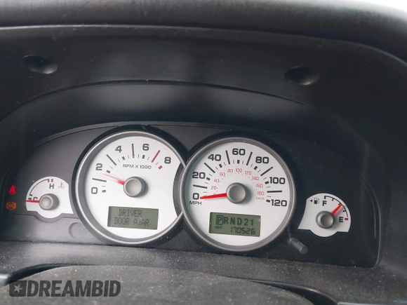 2005 Ford Escape Limited with VIN 1FMYU94155KB76337, listed as a IAAI auction lot 42006729 with 170,526 mi miles. Bid and sale history available at carsss.com. Image 7.