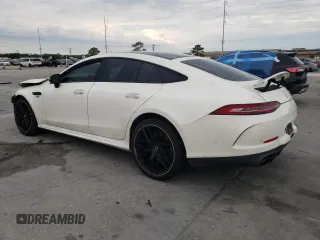 2021 Mercedes-Benz AMG GT 53 с VIN W1K7X6BB7MA036754, выставлен на аукционе Copart как лот 67720904 с пробегом Не указан миль и Списание • Salvage title. История ставок и продаж доступна на DreamBid. Изображение 2.