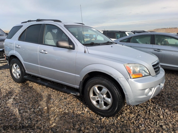 2007 Kia Sorento EX with VIN KNDJC736075717029, listed as a Copart auction lot 47631545 with 31,126 mi miles and Salvage Title. Bid and sale history available at carsss.com. Image 4.