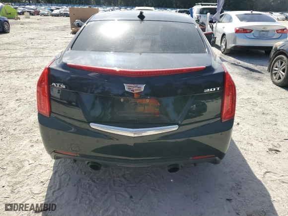 2016 Cadillac ATS Performance with VIN 1G6AC5SX8G0116062, listed as a Copart auction lot 80256214 with 117,625 mi miles and Salvage Title. Bid and sale history available at carsss.com. Image 6.