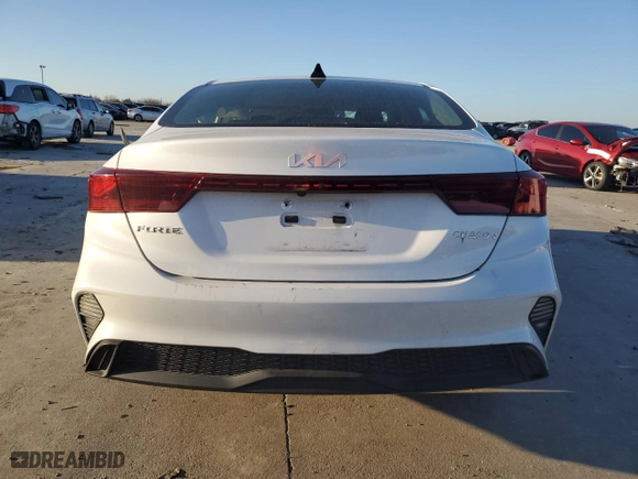 2022 Kia Forte LXS with VIN 3KPF24AD9NE451732, listed as a Copart auction lot 88856525 with 0 mi miles and Salvage Title. Bid and sale history available at carsss.com. Image 6.