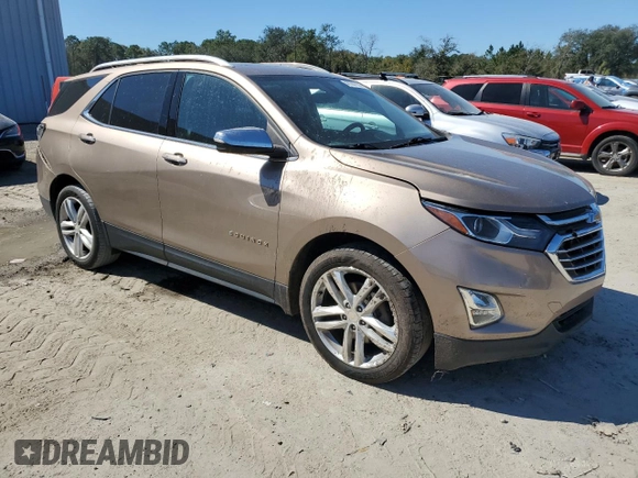 2018 Chevrolet Equinox Premier with VIN 3GNAXNEX8JL347865, listed as a Copart auction lot 47297705 with 139,970 mi miles and Salvage Title. Bid and sale history available at carsss.com. Image 4.