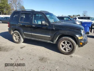 2006 Jeep Liberty Limited with VIN 1J4GK58K96W140561, listed as a Copart auction lot 42364665 with 227,974 mi miles and Salvage title. Bid and sale history available at DreamBid. Image 4.
