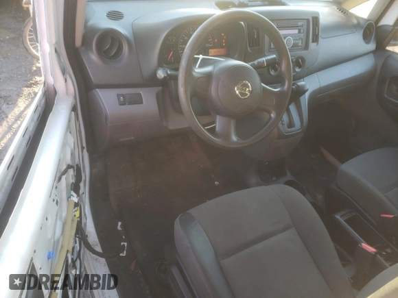 2017 Nissan NV200 S with VIN 3N6CM0KN5HK721359, listed as a Copart auction lot 43736545 with 116,118 mi miles and Salvage title. Bid and sale history available at DreamBid. Image 8.