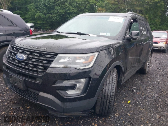 2016 Ford Explorer Sport z VIN 1FM5K8GT5GGD08812, wystawiony jako IAAI lot #42605247 z przebiegiem 89 606 mil mil oraz . Historia ofert i sprzedaży dostępna na DreamBid. Obrazek 2.