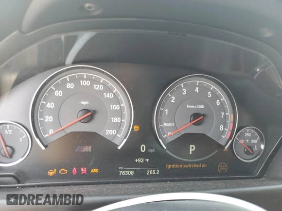 2018 BMW M3 with VIN WBS8M9C50J5J78894, listed as a Copart auction lot 64039565 with 76,308 mi miles and Clean title. Bid and sale history available at DreamBid. Image 9.