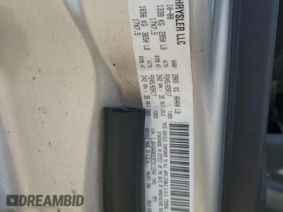 2009 Jeep Commander Sport with VIN 1J8HG48K69C511244, listed as a Copart auction lot 47545135 with 184,660 mi miles and Clean title. Bid and sale history available at DreamBid. Image 12.
