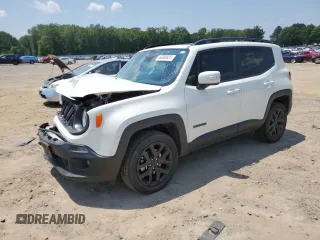 2017 Jeep Renegade Altitude с VIN ZACCJBBB5HPG59640, выставлен на аукционе Copart как лот 60300825 с пробегом 55 690 миль миль и Списание • Salvage title. История ставок и продаж доступна на DreamBid. Изображение 1.