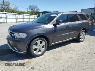 2014 Dodge Durango Limited with VIN 1C4RDHDG8EC476911, listed as a Copart auction lot 53350295 with 95,287 mi miles and Salvage Title. Bid and sale history available at carsss.com. Image 1.