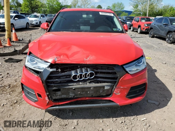 2016 Audi Q3 Premium Plus z VIN WA1BFCFS3GR015125, wystawiony jako Copart lot #55320745 z przebiegiem 99 240 mil mil oraz Szkoda całkowita • Salvage title. Historia ofert i sprzedaży dostępna na DreamBid. Obrazek 5.