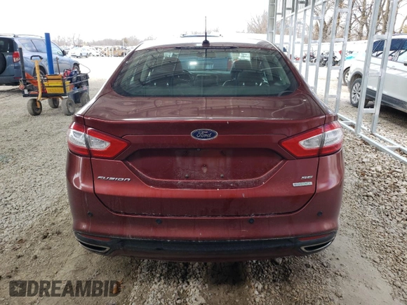 2014 Ford Fusion SE with VIN 3FA6P0H9XER168041, listed as a Copart auction lot 47050855 with 53,229 mi miles and Clean Title. Bid and sale history available at carsss.com. Image 6.