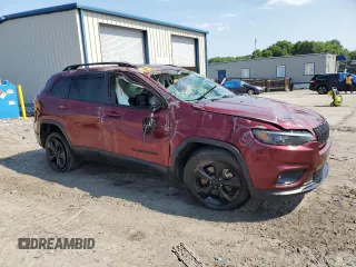 2019 Jeep Cherokee Altitude with VIN 1C4PJMLX6KD413516, listed as a Copart auction lot 59200374 with Not Provided miles and Salvage Title. Bid and sale history available at DreamBid. Image 4.
