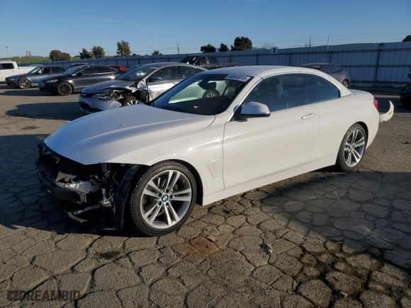 2016 BMW 4 Series 428i with VIN WBA3V7C55G5A25732, listed as a Copart auction lot 44645915 with 101,513 mi miles and Salvage Title. Bid and sale history available at carsss.com. Image 1.
