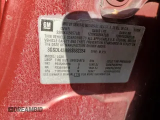 2009 Saturn VUE XE with VIN 3GSDL43N89S582284, listed as a Copart auction lot 71226564 with 181,112 mi miles and Non Repairable. Bid and sale history available at carsss.com. Image 13.