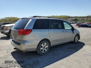 2008 Toyota Sienna XLE with VIN 5TDZK22C98S156597, listed as a Copart auction lot 54557475 with 172,418 mi miles and Salvage Title. Bid and sale history available at DreamBid. Image 3.