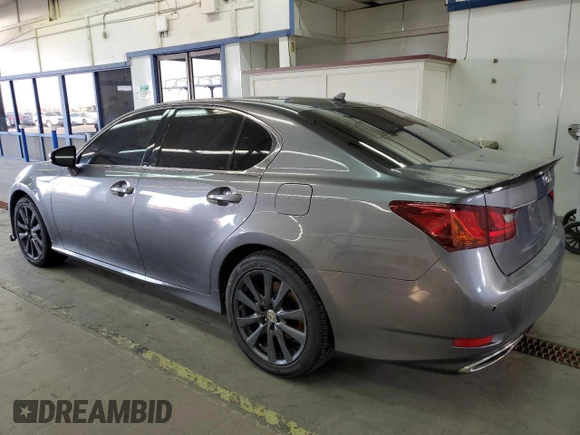2013 Lexus GS 350 with VIN JTHCE1BL4D5005611, listed as a Copart auction lot 72619544 with 143,604 mi miles and Salvage Title. Bid and sale history available at carsss.com. Image 2.