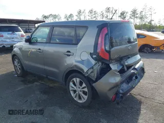 2016 Kia Soul + with VIN KNDJP3A52G7260073, listed as a IAAI auction lot 41893771 with 131,763 mi miles. Bid and sale history available at carsss.com. Image 3.