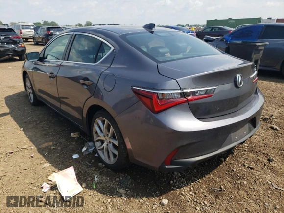 2022 Acura ILX with VIN 19UDE2F34NA001980, listed as a Copart auction lot 65450054 with 49,075 mi miles and Salvage Title. Bid and sale history available at DreamBid. Image 2.