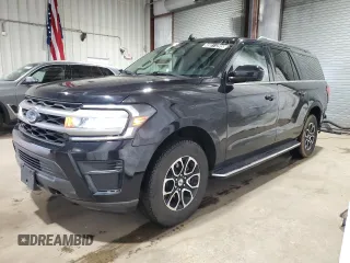 2023 Ford Expedition Max XLT z VIN 1FMJK1J86PEA50225, wystawiony jako Copart lot #49811295 z przebiegiem 45 389 mil mil oraz Czysty tytuł • Clean title. Historia ofert i sprzedaży dostępna na DreamBid. Obrazek 1.