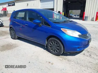2015 Nissan Note SV with VIN 3N1CE2CP8FL364703, listed as a IAAI auction lot 41863962 with 78,616 mi miles and . Bid and sale history available at DreamBid. Image 1.