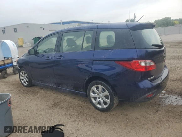 2012 Mazda 5 Grand Touring z VIN JM1CW2DL1C0120292, wystawiony jako Copart lot #59389225 z przebiegiem 222 038 mil mil oraz Czysty tytuł • Clean title. Historia ofert i sprzedaży dostępna na DreamBid. Obrazek 2.