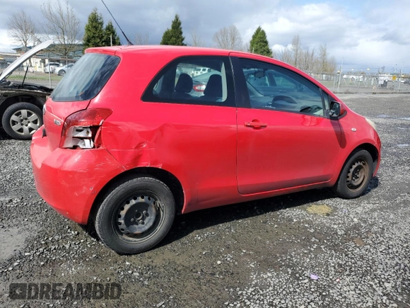 2007 Toyota Yaris with VIN JTDJT923275079885, listed as a Copart auction lot 50849725 with 234,634 mi miles and Salvage Title. Bid and sale history available at carsss.com. Image 3.