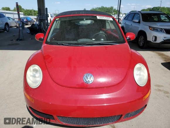 2006 Volkswagen Beetle with VIN 3VWPF31Y96M309276, listed as a Copart auction lot 56064684 with Not provided miles and Salvage title. Bid and sale history available at DreamBid. Image 5.